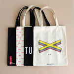 Load image into Gallery viewer, X tote bag
